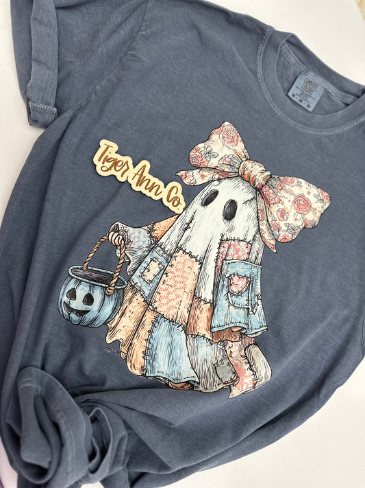 Raggy Preppy Ghost - Comfort Colors - DTF